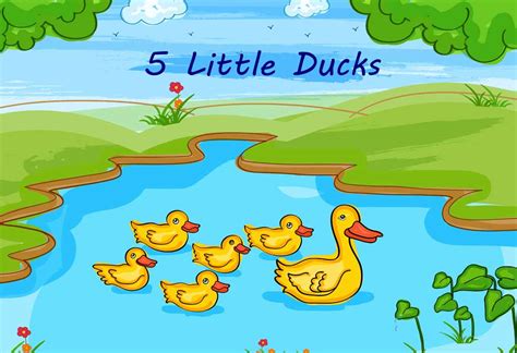 nursery rhymes and kids songs five little ducks